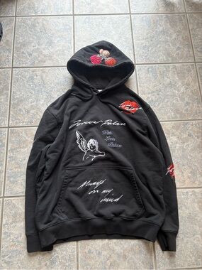 Palace Skateboarding Love Letter Hoodie Black
